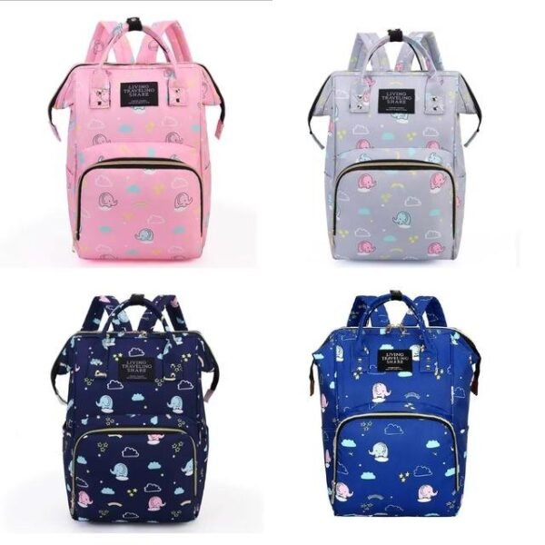 Mochila escolar multicolor