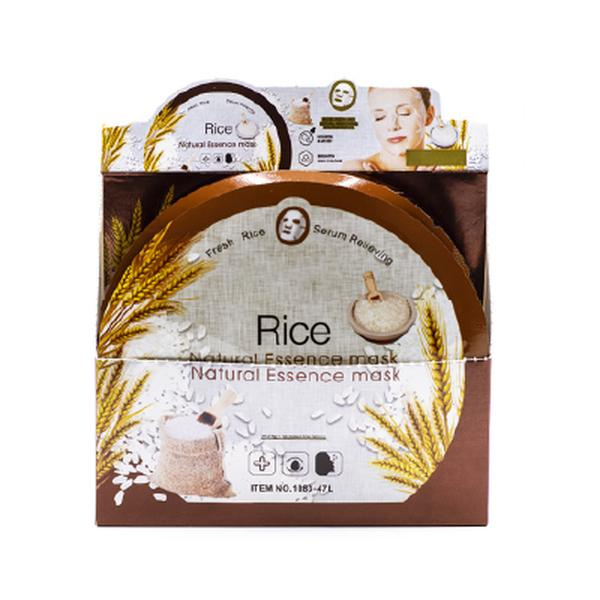 Mascarilla Facial hidratante de Arroz, aclara e iumina la piel