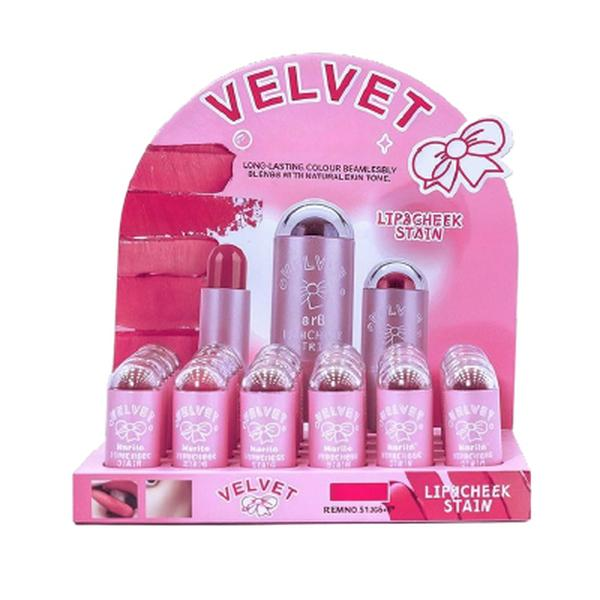 Rubor 2 en 1 para labios y mejillas - Velvet Lip & Cheek