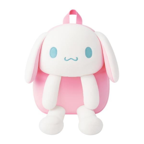 Mochila de Peluche Iluminada con Orejas Móviles