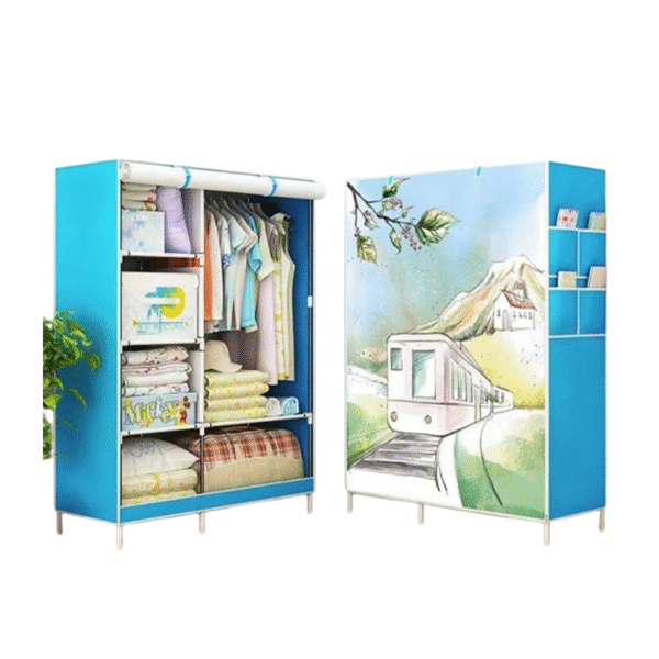 Armario Plegable de Tela No Tejida 105x45x65 cm