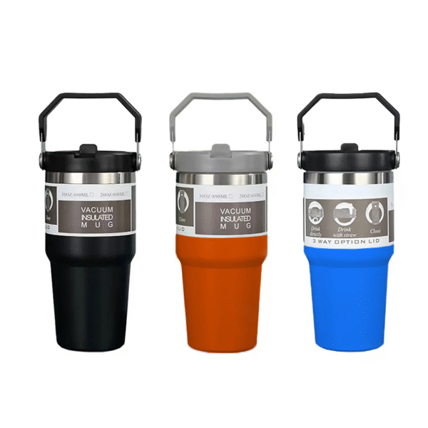Taza de Café Acero Inoxidable 600 ml