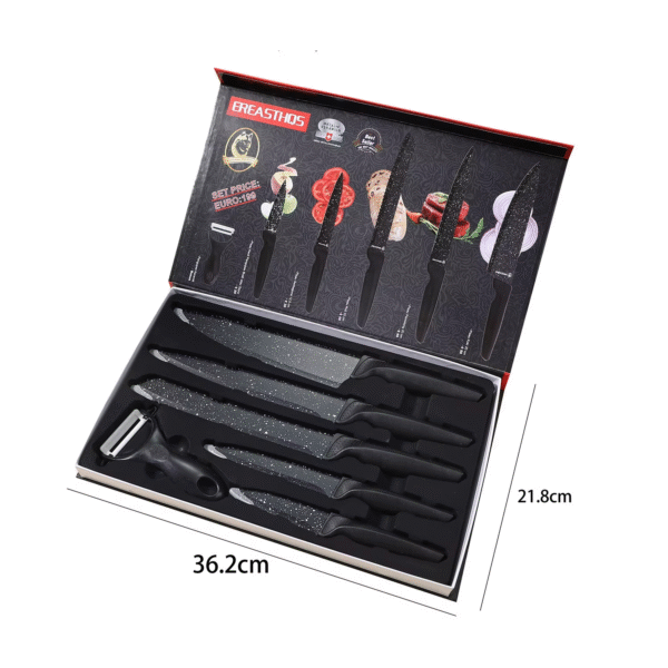 Set de Cuchillos 5 Piezas + Raspadores