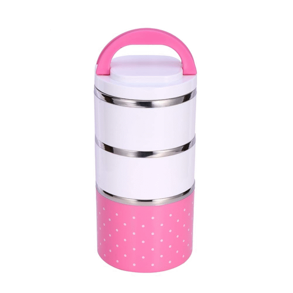Lonchera de Acero Inoxidable 2L