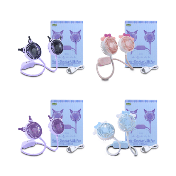 Mini ventilador USB 6.5x2 cm (4 colores)
