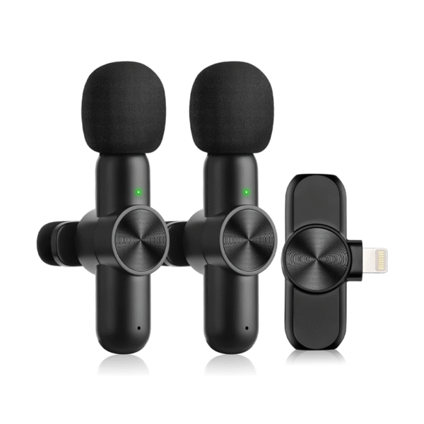 Micrófono Inalámbrico Dual con Receptor Lightning