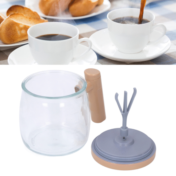 Vaso Mezclador 500 ml Vidrio/Madera - Imagen 2