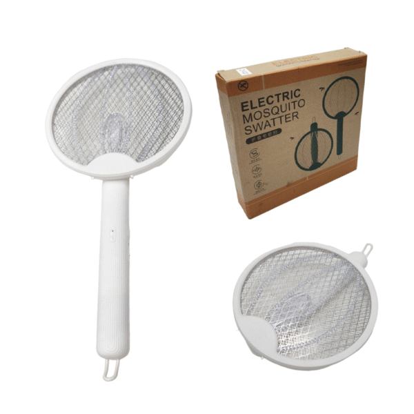 Matamoscas eléctrico blanco 30x23 cm USB 55W