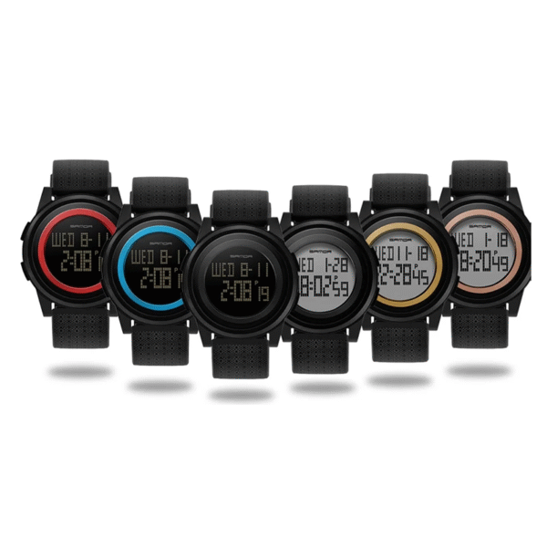 Reloj acero inoxidable (caja de colores)