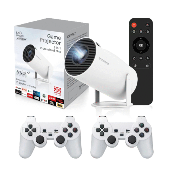 Consola de Juegos + Proyector 110V