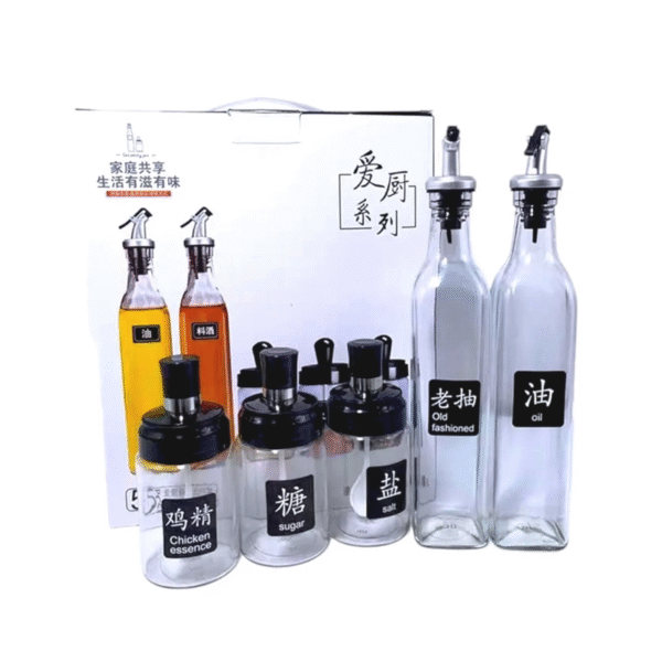 Set Condimentos 5 Piezas