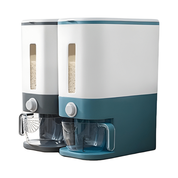 Cubo dispensador de 12 kg, para arroz