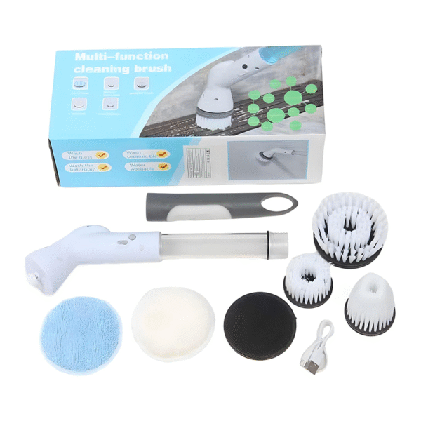 Cepillo de Limpieza con 6 Cabezales USB