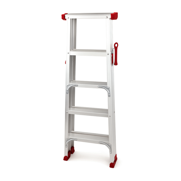 Escalera de aluminio 5 peldaños