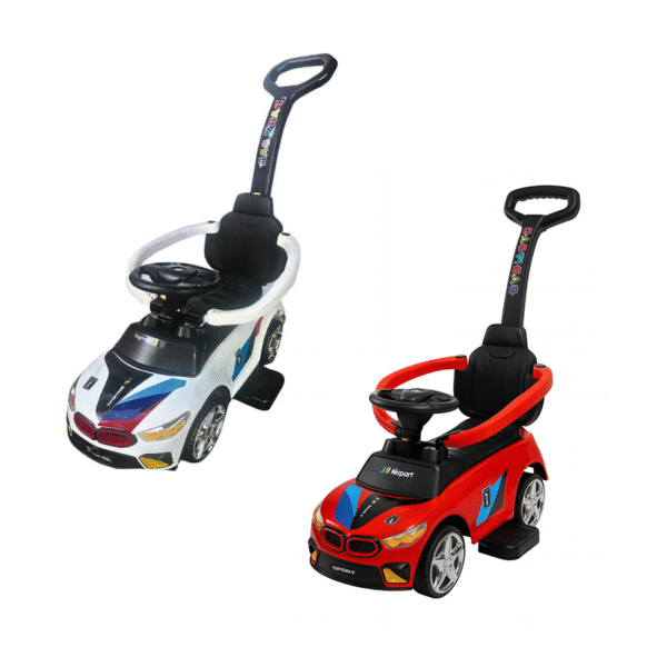 Carro Montable para Bebé con Guía Tipo Auto de Carreras