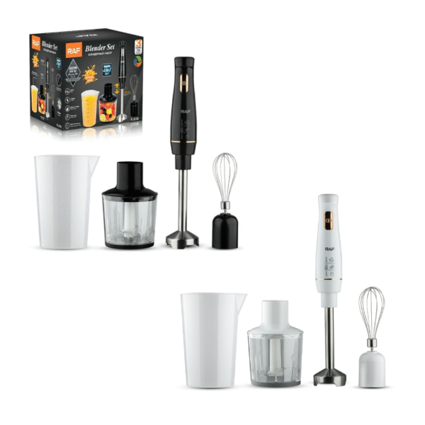 Batidora de Inmersión Eléctrica Set 4 en 1 RAF