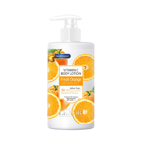 Crema corporal de naranja con vitamina C y retinol 300 ml