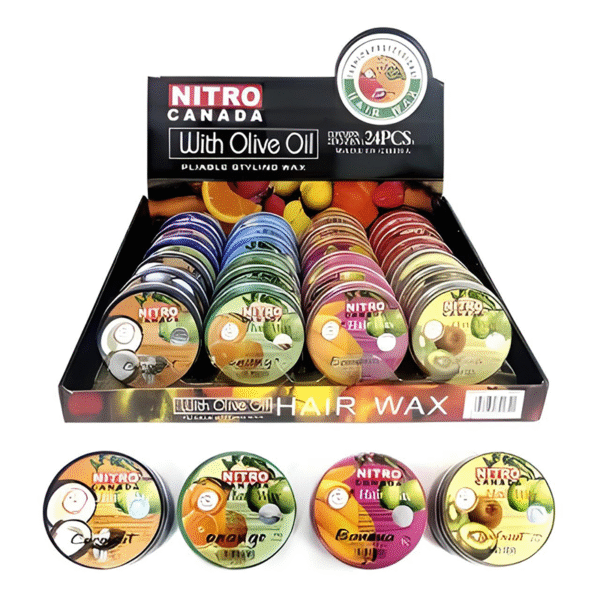 Cera para el cabello con fragancias frutales 150 gr.