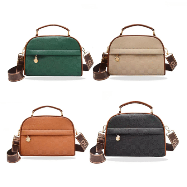 Bolsa de mujer con textura de cocodrilo (BG03671)