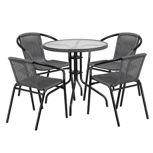 Conjunto de Mesa y Sillas de 3 piezas