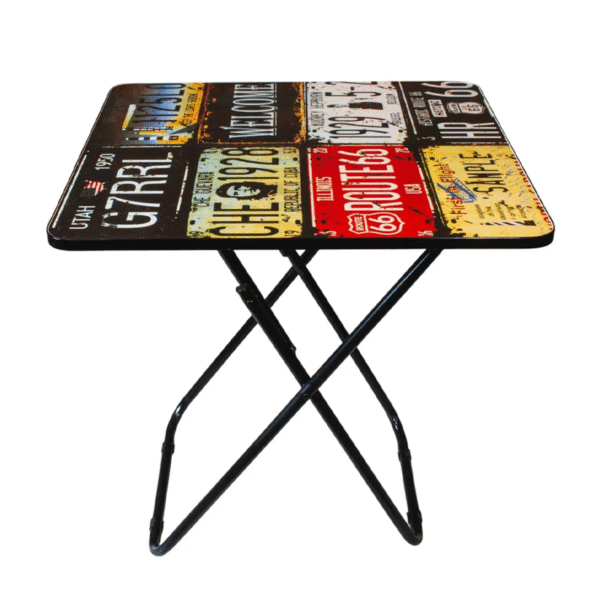 Mesa 67*70 cm con 19 tubos de patas