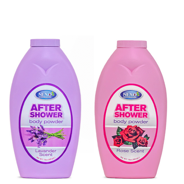 Talco después de la ducha 368 GRS (Lavanda-Rosa)