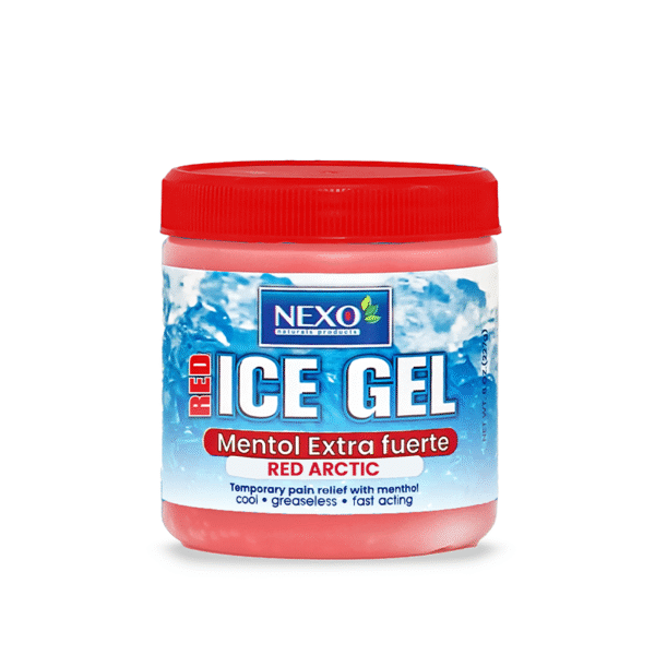 Gel de hielo extra fuerte rojo