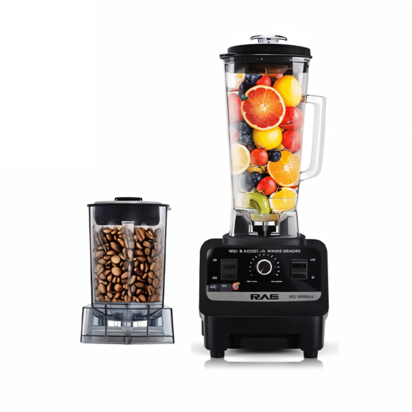 Licuadora 2 en 1 Jarra Plástica 2.5 litros 500 W RAF (Color Negro)