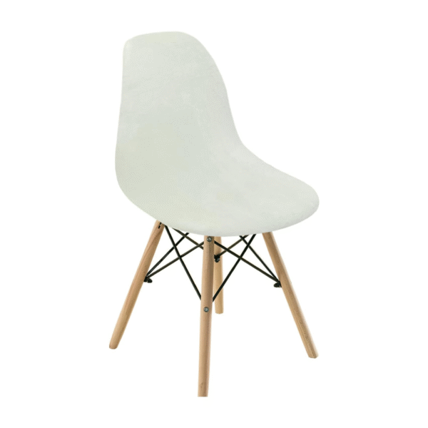 Silla con patas madera