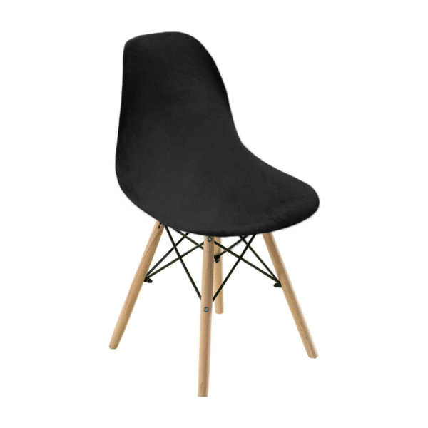 Silla con patas madera