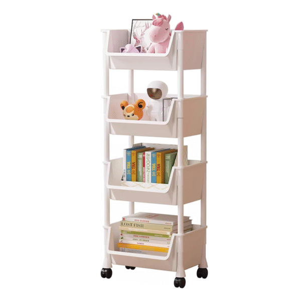 Carrito Organizador de Cocina 4 Niveles C/Ruedas